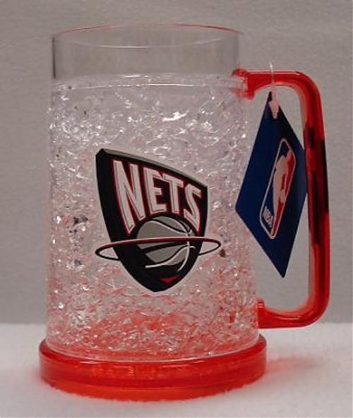 N/A New Jersey Nets Crystal Freezer Mug - New Jersey Nets Crystal Freezer Mug